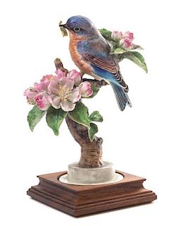 A Royal Worcester Dorothy Doughty Bird Height 9 1/2 inches.