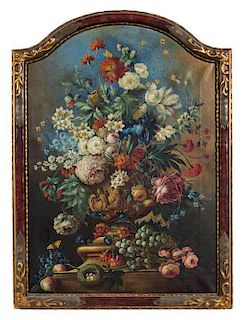 * Continental School, (18th/19th Century), Still Life with Flowers