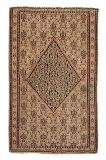 A Northwest Persian Flatweave Carpet 6 feet 5 inches x 4 feet.