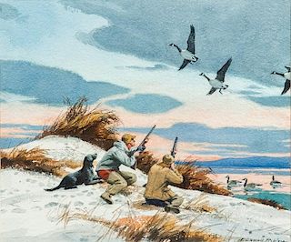 Aiden Lassell Ripley (1896-1969) Canadian Geese [sic]