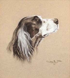 Franklyn H. Stokes (20th Century) English Setter, Rod