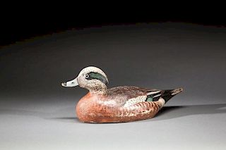Wigeon Drake by A. Elmer Crowell (1862-1952)