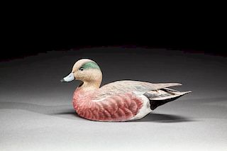Wigeon Drake by Roger C. Mitchell (b. 1944)