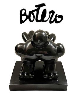 A Large Fernando Botero Bronze Sculpture Of A Bird, Signed & Numbered