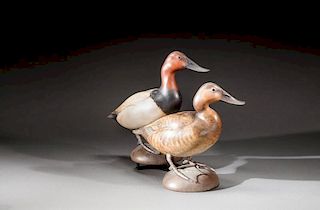 Canvasback Pair by William Gibian (b. 1946)