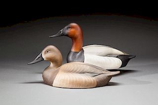 Canvasback Pair by Marty Hanson (b. 1965)