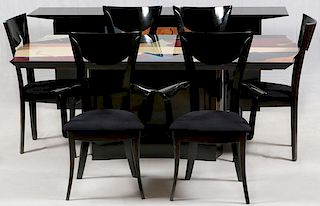 EXCELSIOR DINING SET ITALIAN CONTEMPORARY STYLE