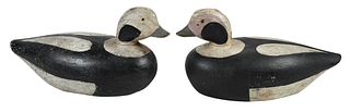 Two Truman Webster Douglas Long Tailed Duck Decoys