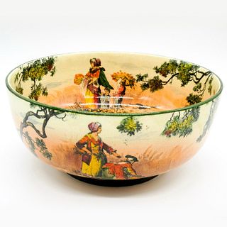 Royal Doulton Seriesware Pottery Decorative Bowl, Gleaners
