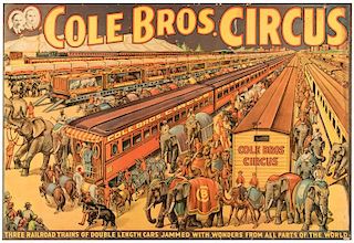 Cole Brothers Wonders From All Parts of the World