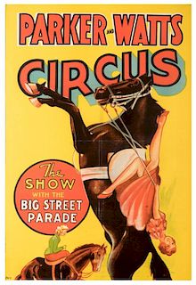 Parker and Watts Circus.