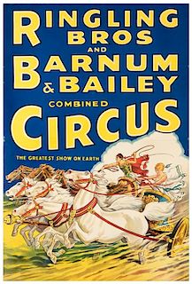 Ringling Brothers and Barnum & Bailey Combined Circus. Charioteers.