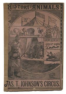 James T. Johnson's Circus. History of Animals Courier.