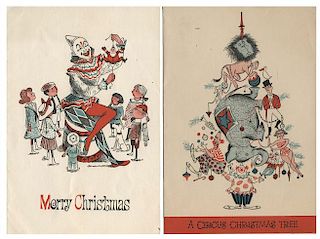 Circus Christmas Card Collection.