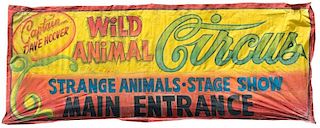 Captain Dave Hoover. Wild Animal Circus. Strange Animals Ð Stage Show.