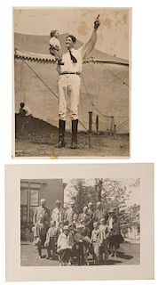 Group of Four Sideshow Photographs.