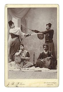 Middle Eastern Performance Group Cabinet Card.