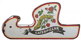 Pair of Side Panels from The Caterpillar Amusement Ride.