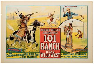 Miller Bros. & Arlington 101 Ranch Wild West.