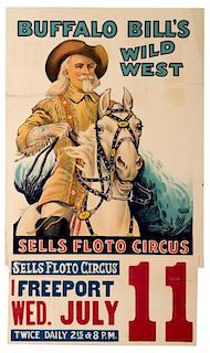 SellsÐFloto Circus. Buffalo Bill's Wild West.