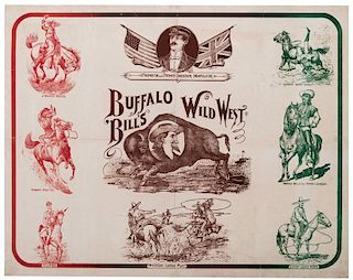 Buffalo Bill's Wild West. Percy Verto. Proprietor and Premier Cineograph Manipulator.