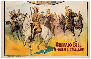 Buffalo Bill Under General Carr.