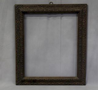 HEYDENRYK. Finely And Highly Carved Wood Frame.