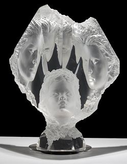 Michael Wilkinson (American, b.1954) Lucite Sculpture