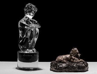 Loredano Rosin (Italian, 1936-1992) Glass Sculpture
