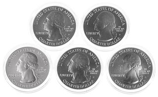 2012 America the Beautiful 5ozt. Coin Assortment
