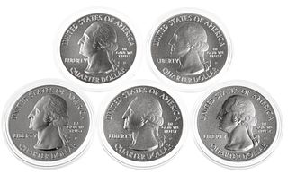 2014 America the Beautiful 5ozt. Coin Assortment