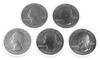2015 America the Beautiful 5ozt. Coin Assortment