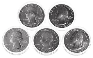 2016 America the Beautiful 5ozt. Coin Assortment