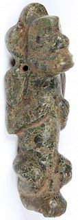 Taino Large Anthropic Pendant (1000-1500 CE)