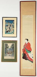 3 Works by Various Japanese Artists