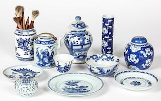 Estate Collection of Chinese Blue and White Porcelain
