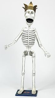 Antonio Joel Garcia (Mexico, 1955) Skeleton (Calaca)