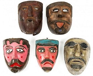 5 Mexican Festival Masks