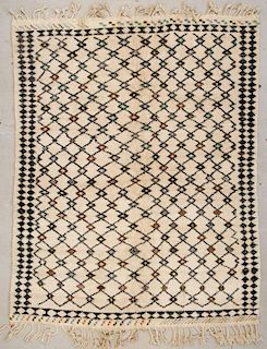 Vintage Moroccan Rug: 6'11" x 8'9" (210 x 267 cm)