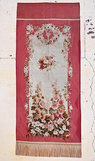 Antique French Tapestry: 11'1" x 4'8" (338 x 142 cm)
