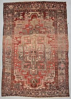 Antique Bakshaish Rug: 9'4" x 13'1" (284 x 399 cm)