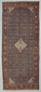 Fine Antique Ferahan Rug: 6'6" x 15' (198 x 457 cm)