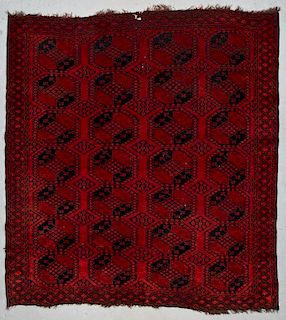Afghan Main Rug: 8'11" x 9'7" (272 x 292 cm)