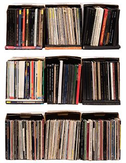Vinyl LP and Laserdisc Assortment