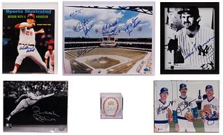 Baseball Autographed Memorabilia Assortment
