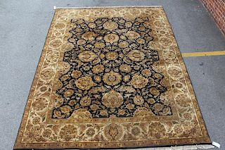 Finely Woven Room Size Handmade Carpet.