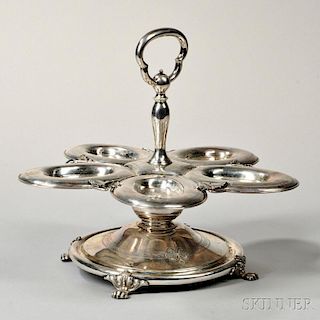 Continental Silver Oyster Server