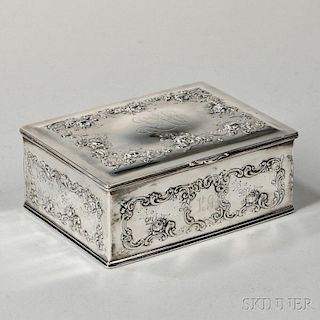 Gorham Sterling Silver Dresser Box