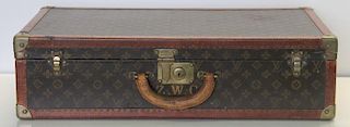 Vintage Louis Vuitton Hard Case Luggage / Suitcase
