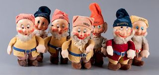 Original Disney 1930s Seven Dwarves Dolls